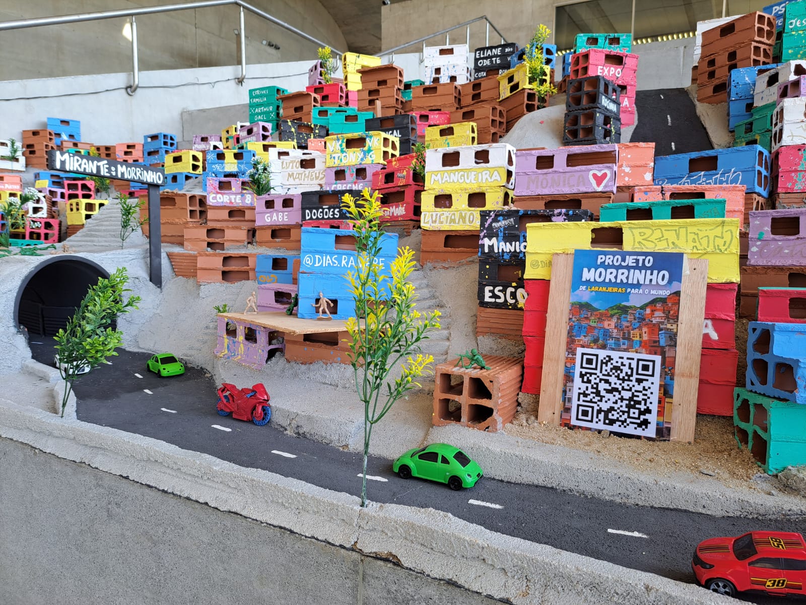 Cidade das Artes recebe maquete do projeto Morrinho, que tem a favela como cenário - Prefeitura da Cidade do Rio de Janeiro