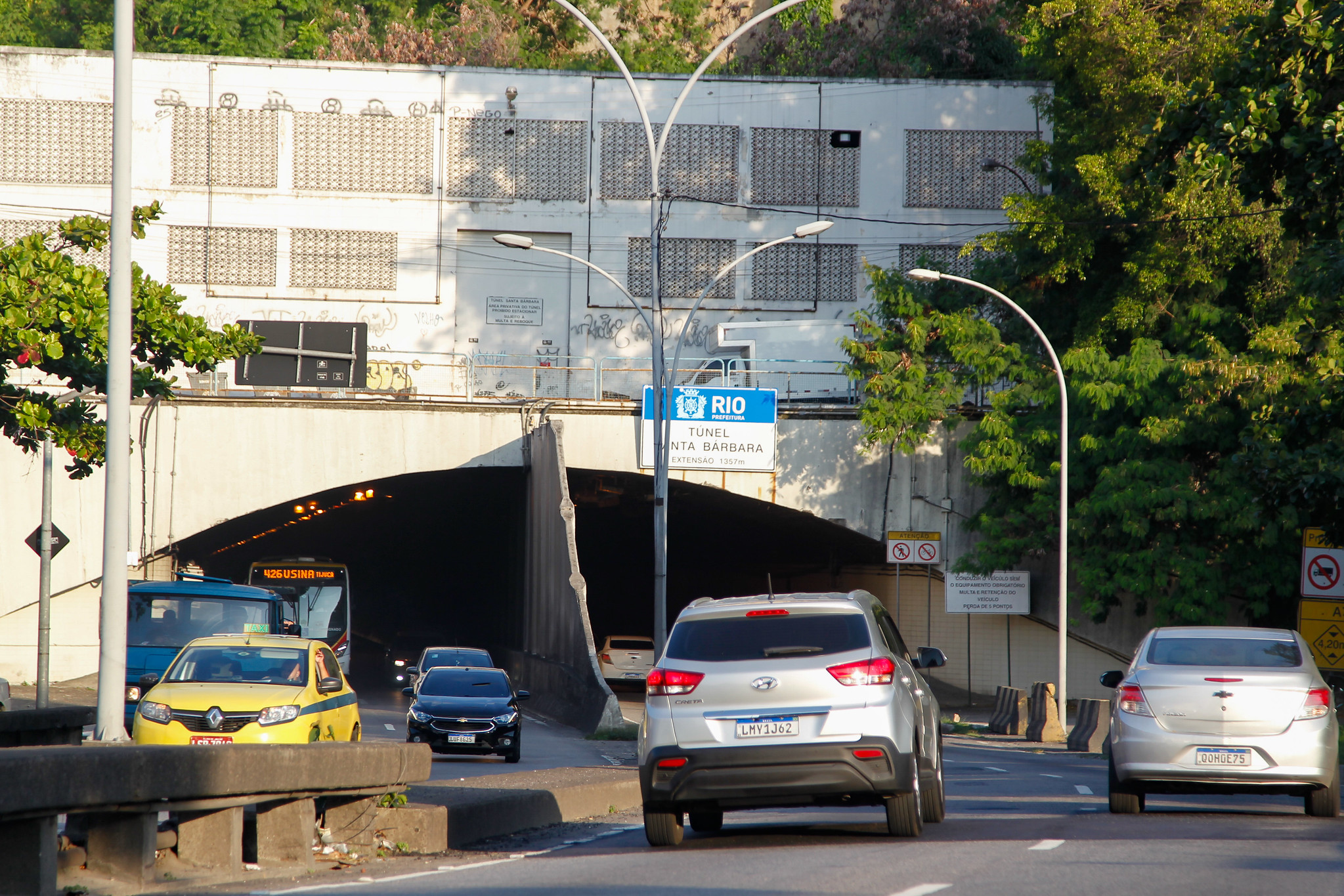 Túnel Santa Bárbara será fechado nesta terça-feira para obras de revitalização - Prefeitura da Cidade do Rio de Janeiro