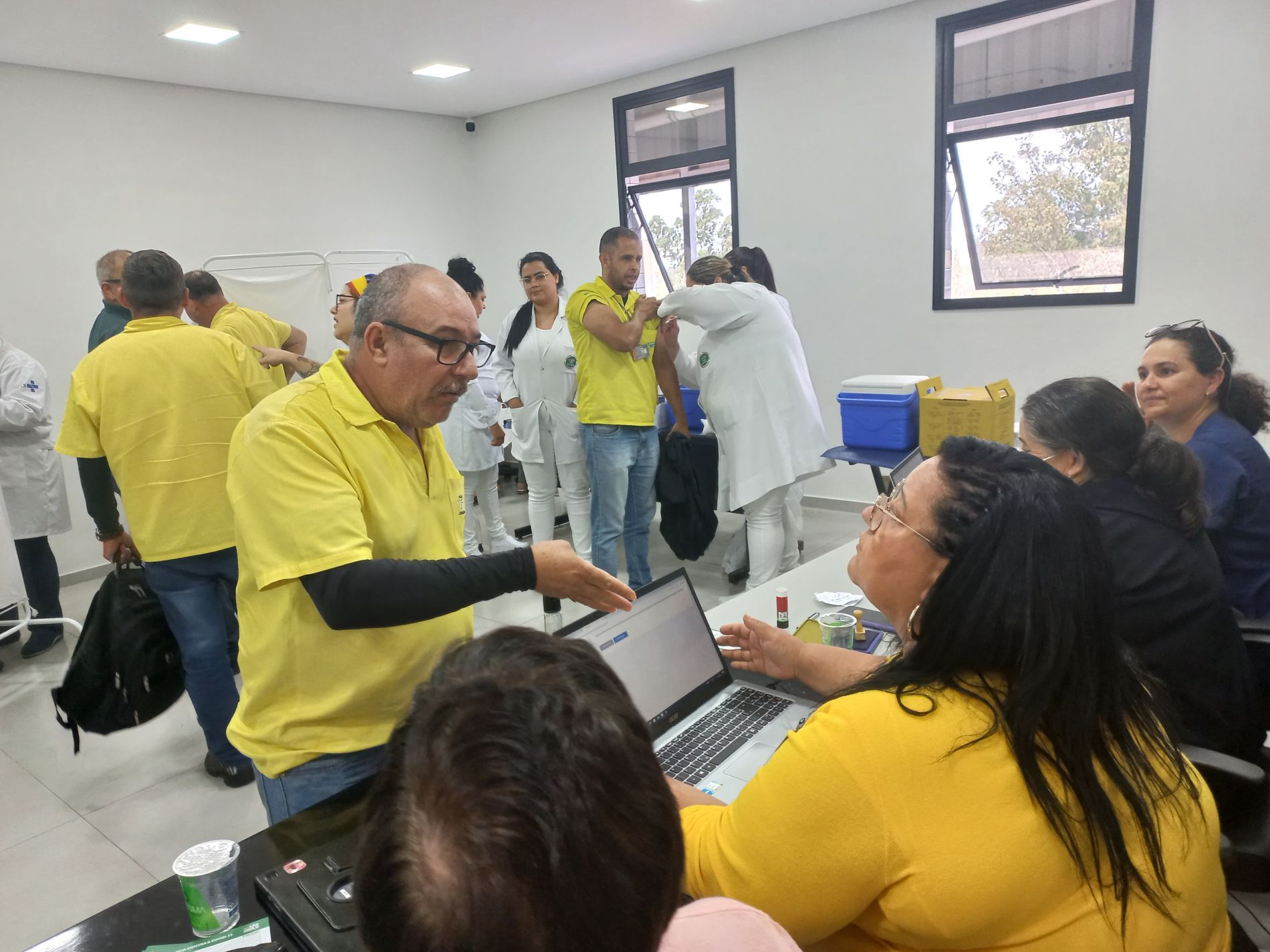 Funcionários do SITU recebem orientações para cuidar da saúde