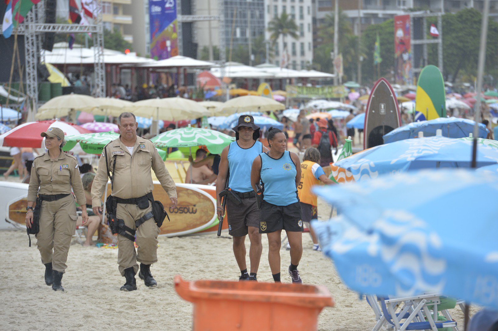 Operação Verão 2023/2024: Seop e GM-Rio iniciam as ações de ordenamento neste feriado de 7 de setembro - Prefeitura da Cidade do Rio de Janeiro
