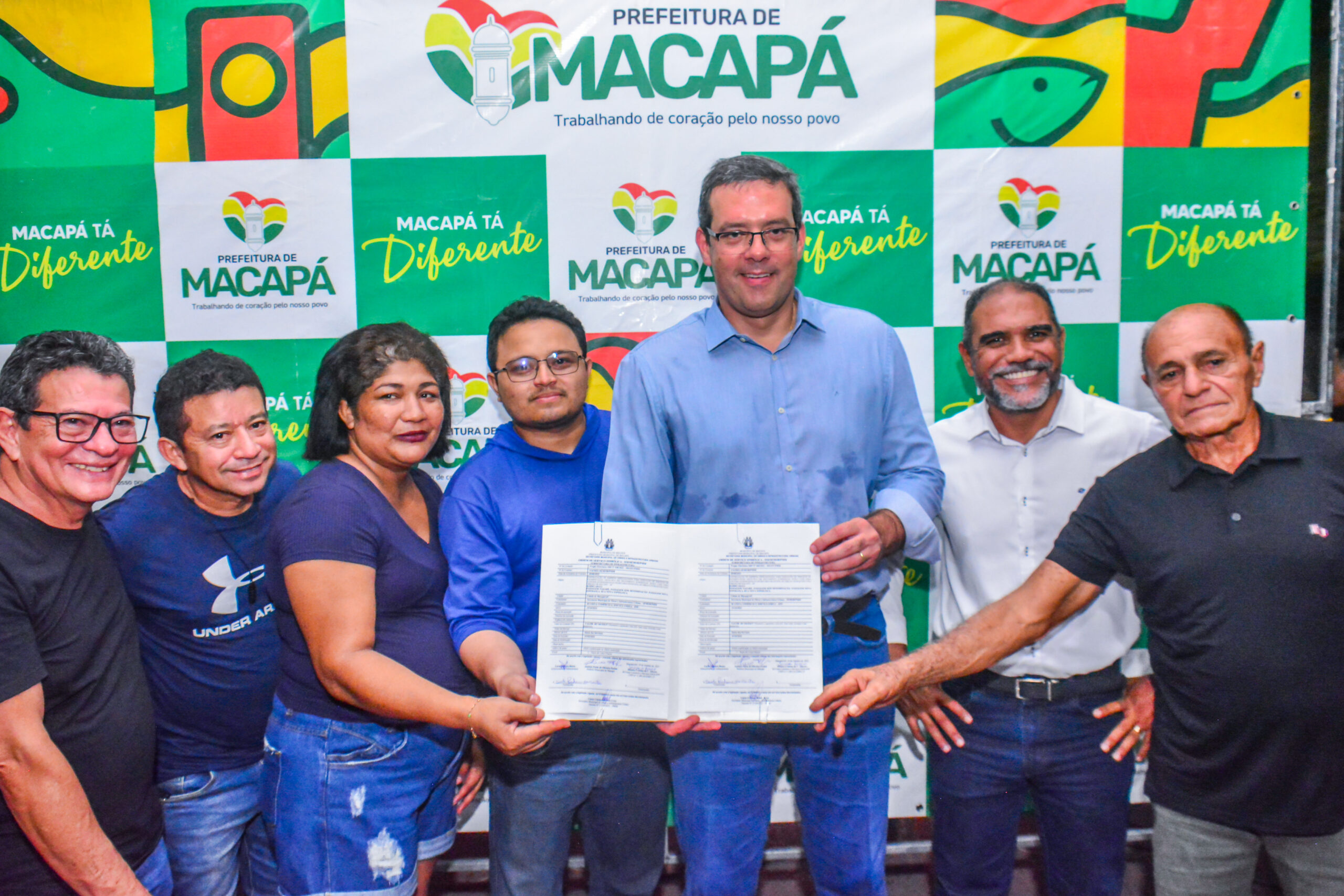 Prefeito Dr. Furlan assina mais uma Ordem de Serviço para pavimentação de quatro vias do bairro Araxá – Prefeitura Municipal de Macapá
