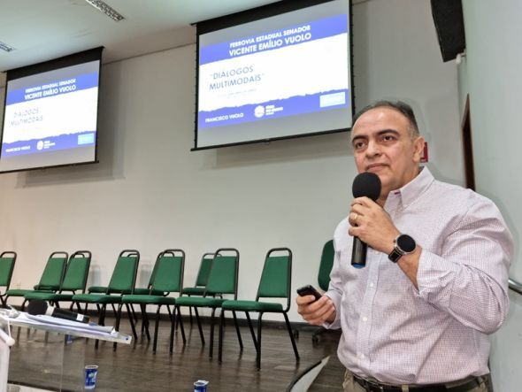 Prefeitura de Cuiab | Ferrovia em Cuiab vai beneficiar regies Oeste e Sudoeste, diz secretrio e presidente do Frum Pr-Ferrovia
