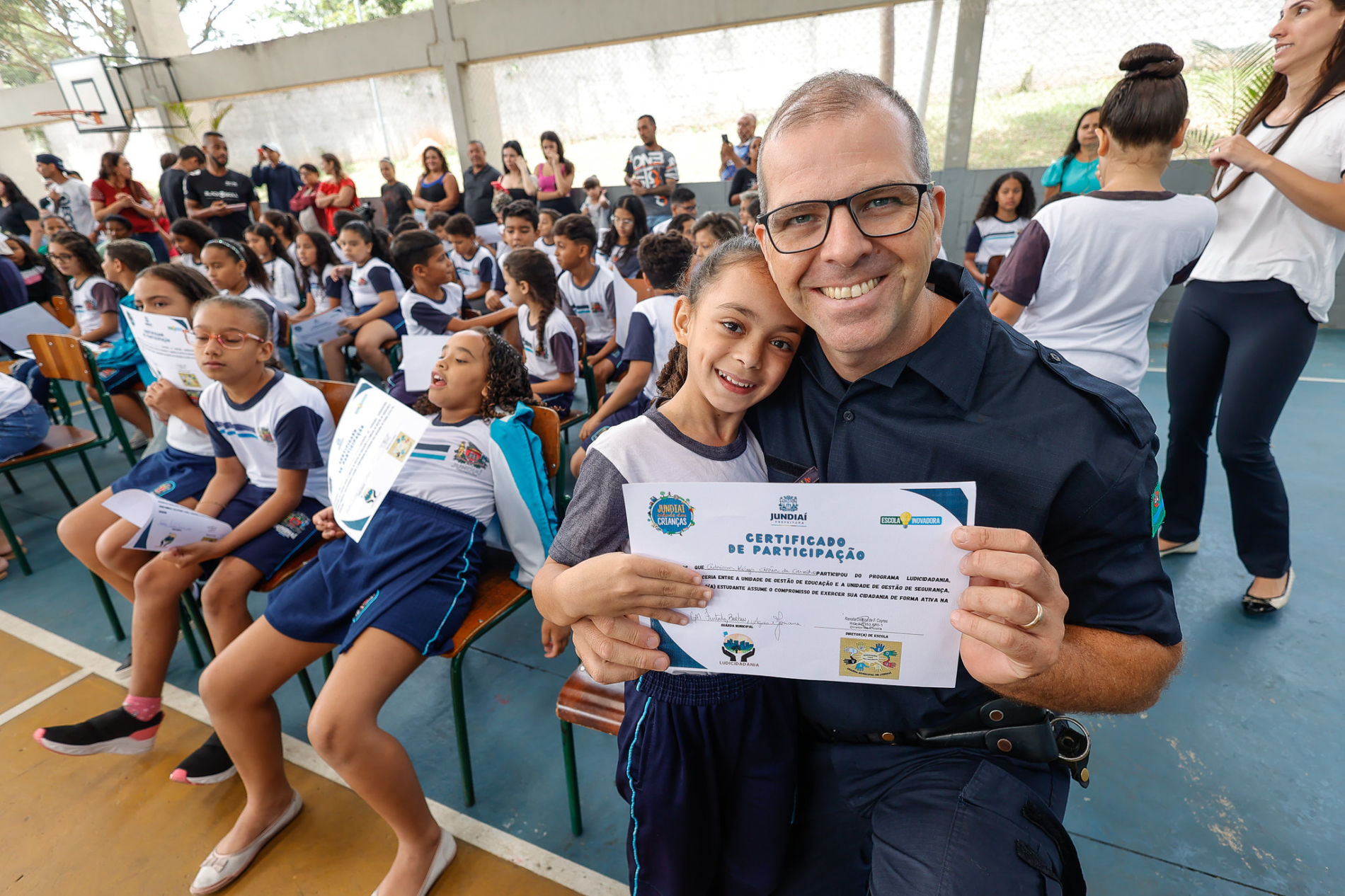 Cidade das Crianças forma 125 alunos no Ludicidadania