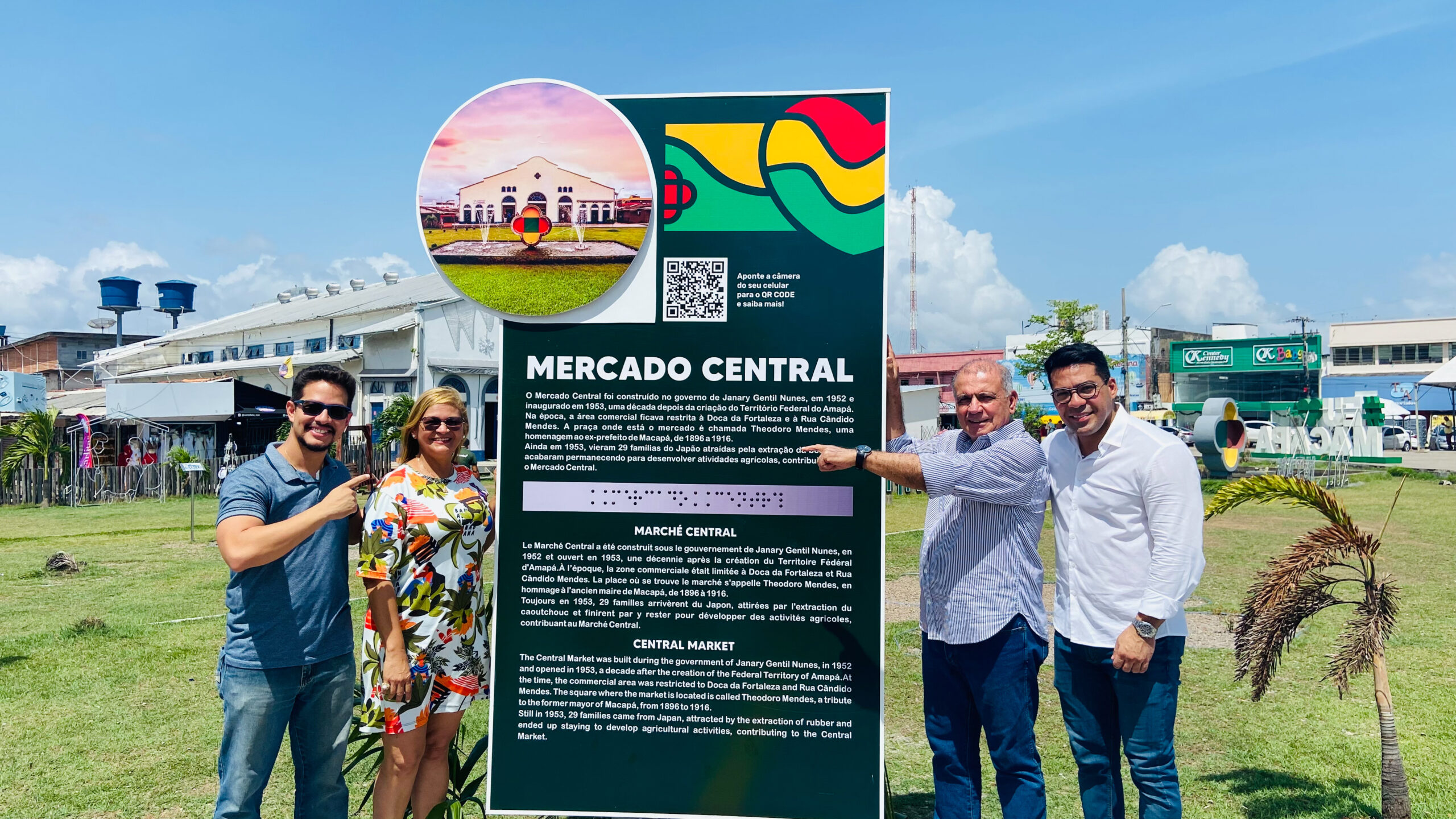 Prefeitura de Macapá lança totem com informações turísticas, no Mercado Central – Prefeitura Municipal de Macapá