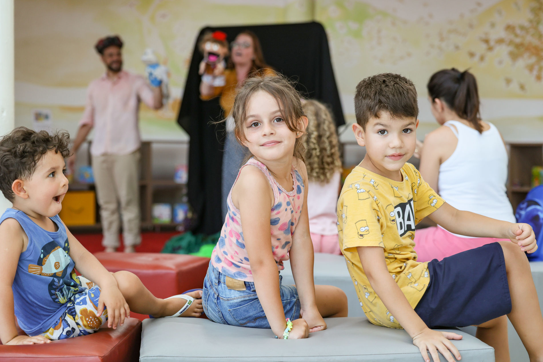 Atrações do programa ‘Cidade das Crianças’ têm início na Biblioteca e Pracinha da Cultura