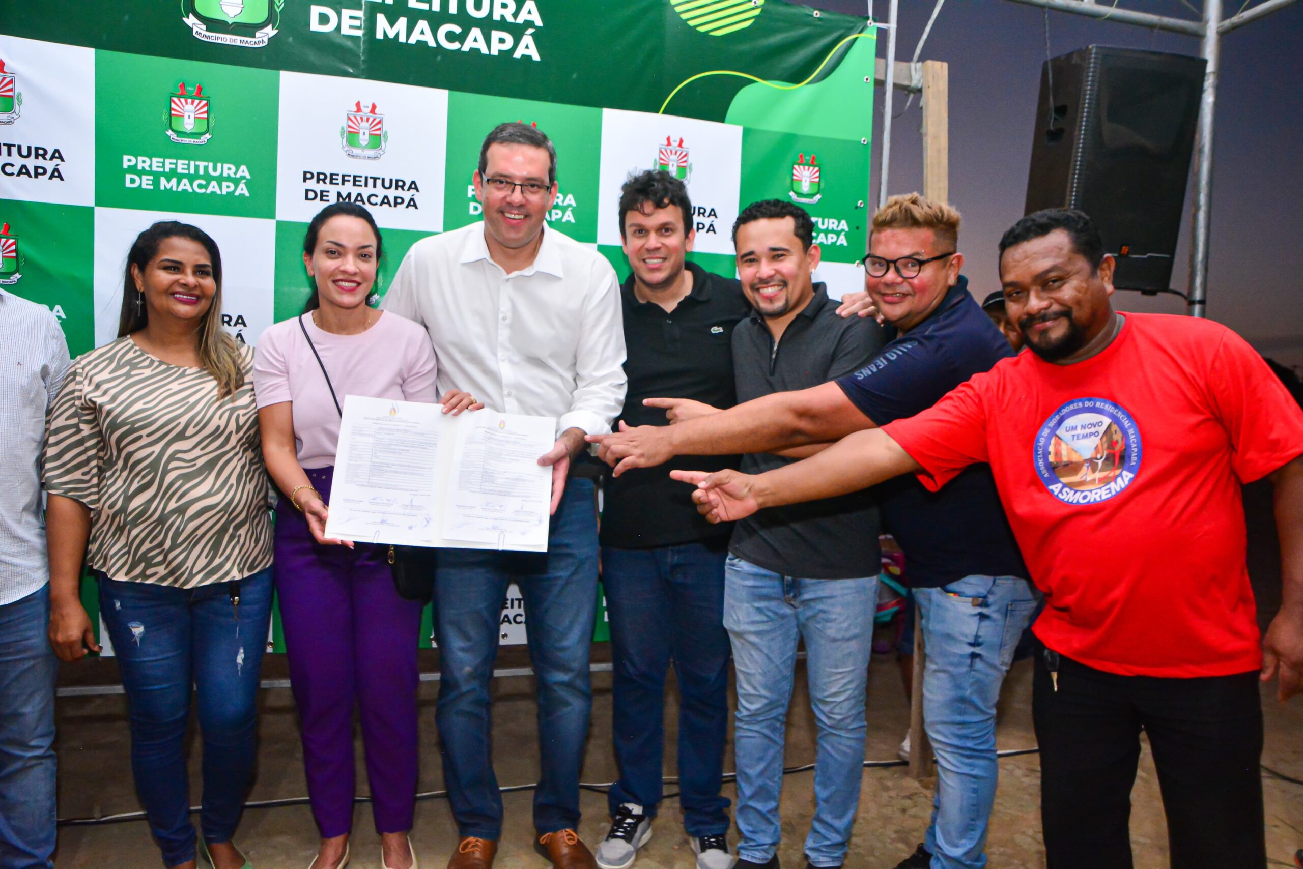 Moradores do Habitacional Macapaba ganharão Complexo Esportivo – Prefeitura Municipal de Macapá