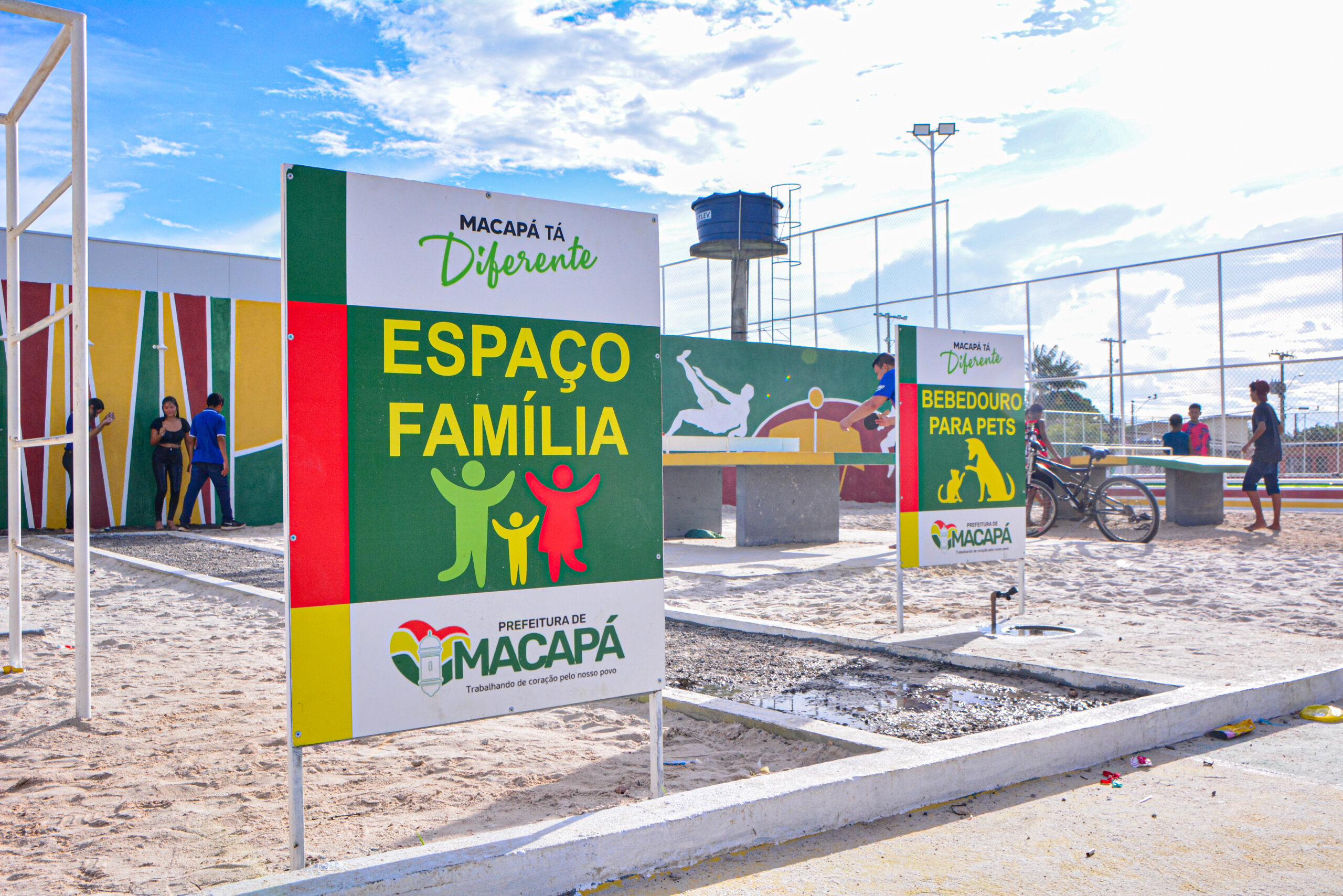 Munícipes contam com três Espaços Família para lazer e entretenimento – Prefeitura Municipal de Macapá