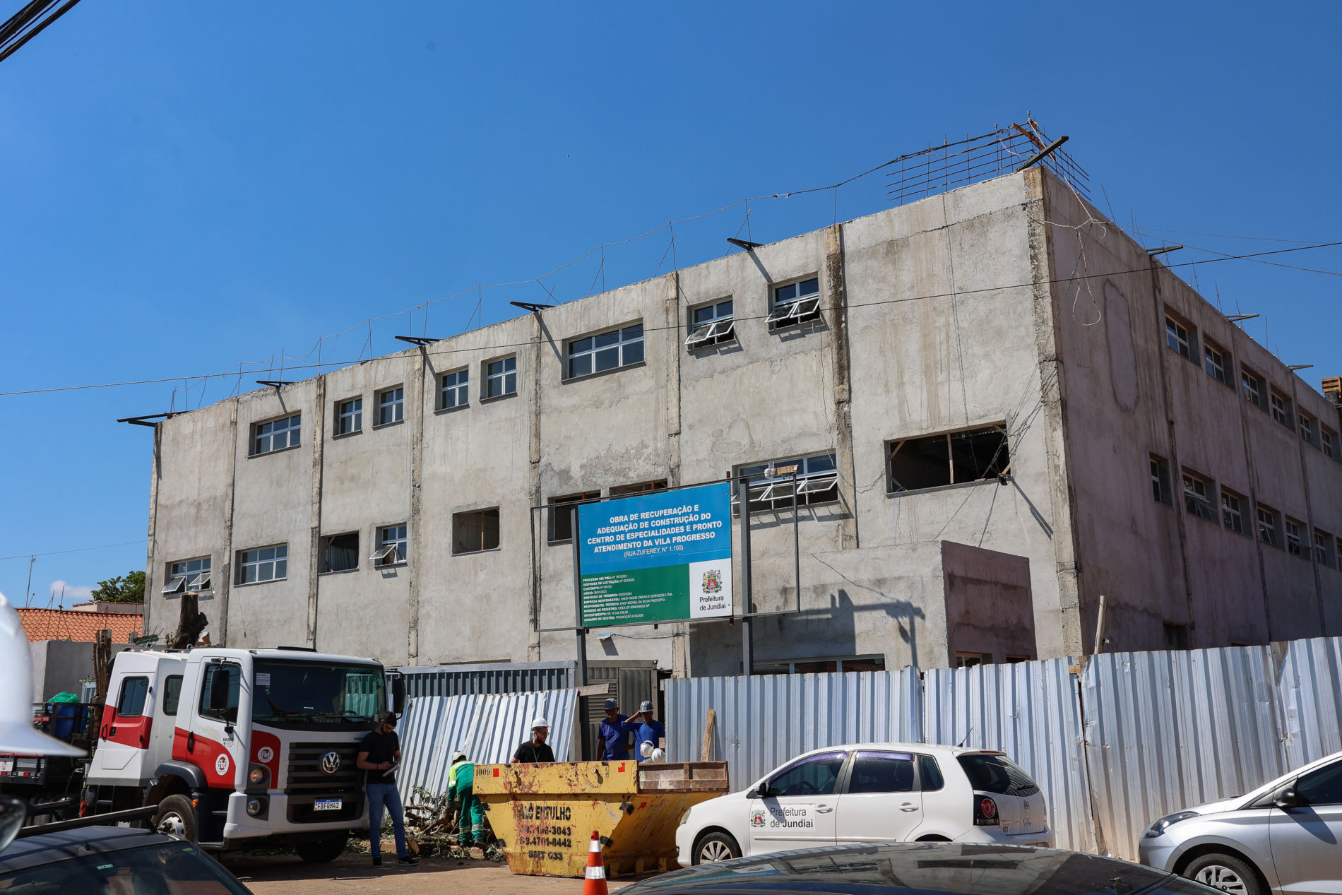 Obras de PA e Centro de Especialidades passam por vistoria de gestores e técnicos