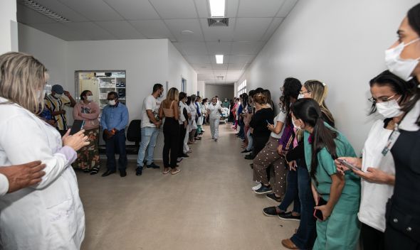 Prefeitura de Cuiab | Gesto de amor resulta em cinco vidas salvas aps cirurgia de captao de rgos no HMC