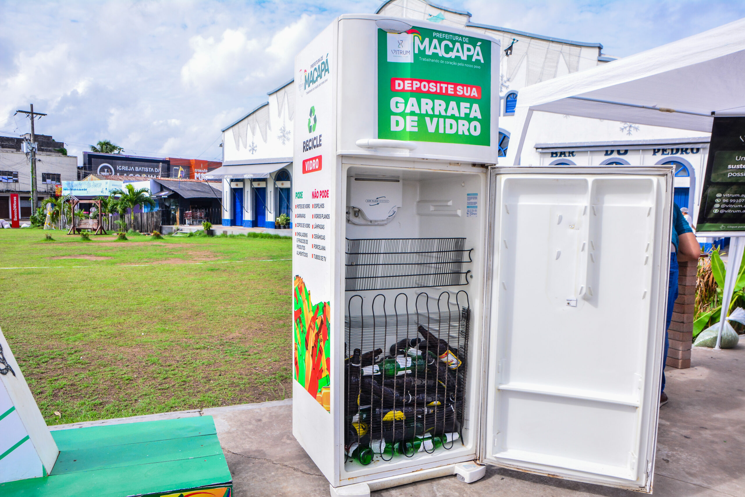 Projeto da Prefeitura de Macapá incentiva descarte correto de vidros – Prefeitura Municipal de Macapá