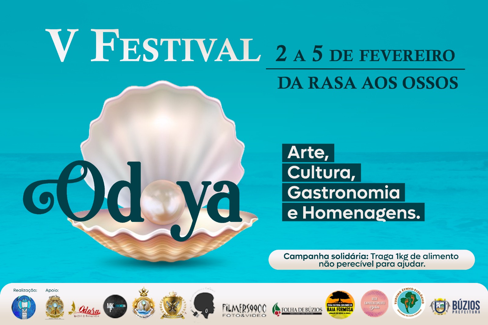 V Festival Odoya Celebra a Cultura e Tradição em Búzios de 2 a 5 de fevereiro