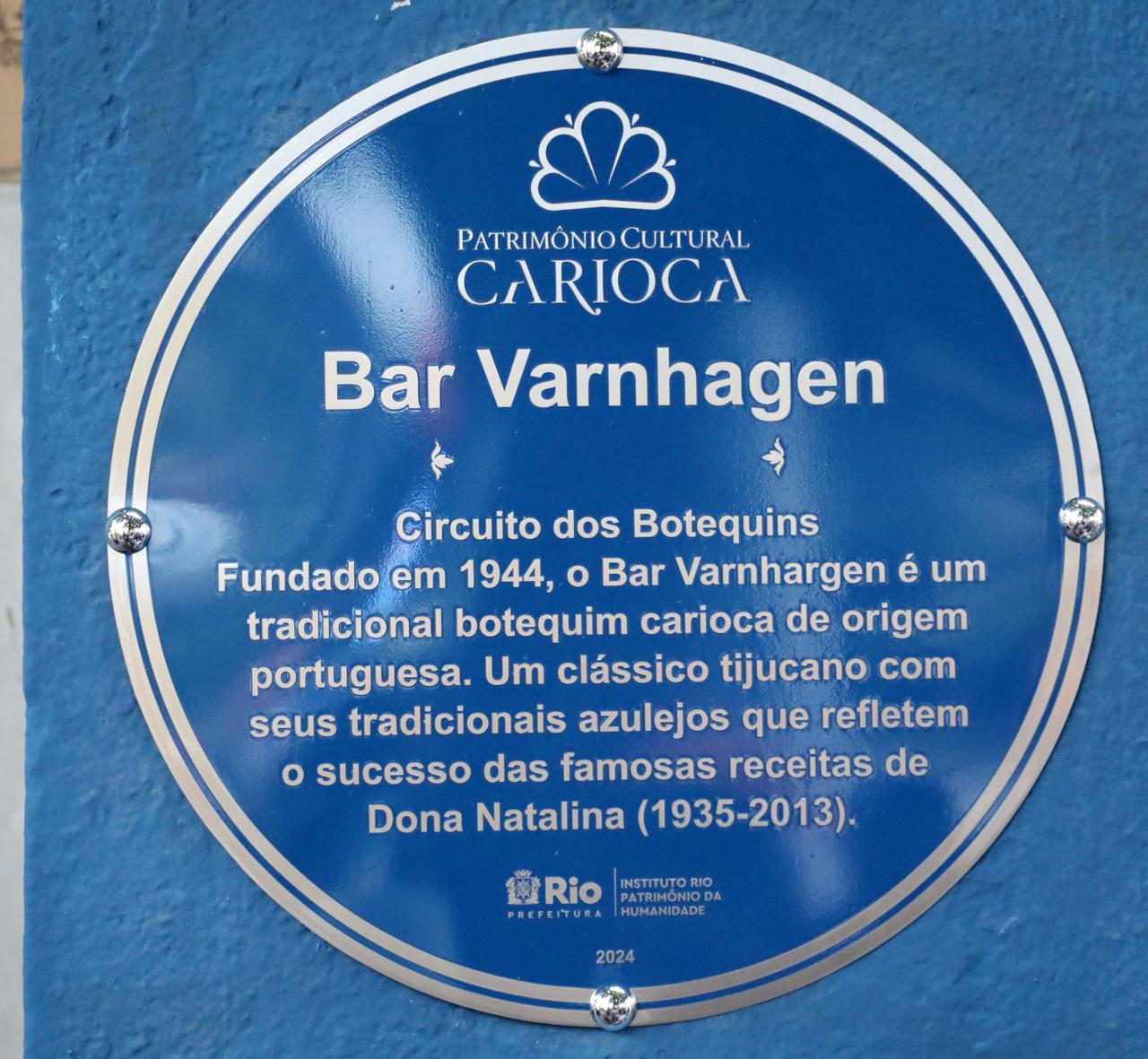 Bares tradicionais do Rio recebem placa de Patrimônio Cultural Carioca - Prefeitura da Cidade do Rio de Janeiro