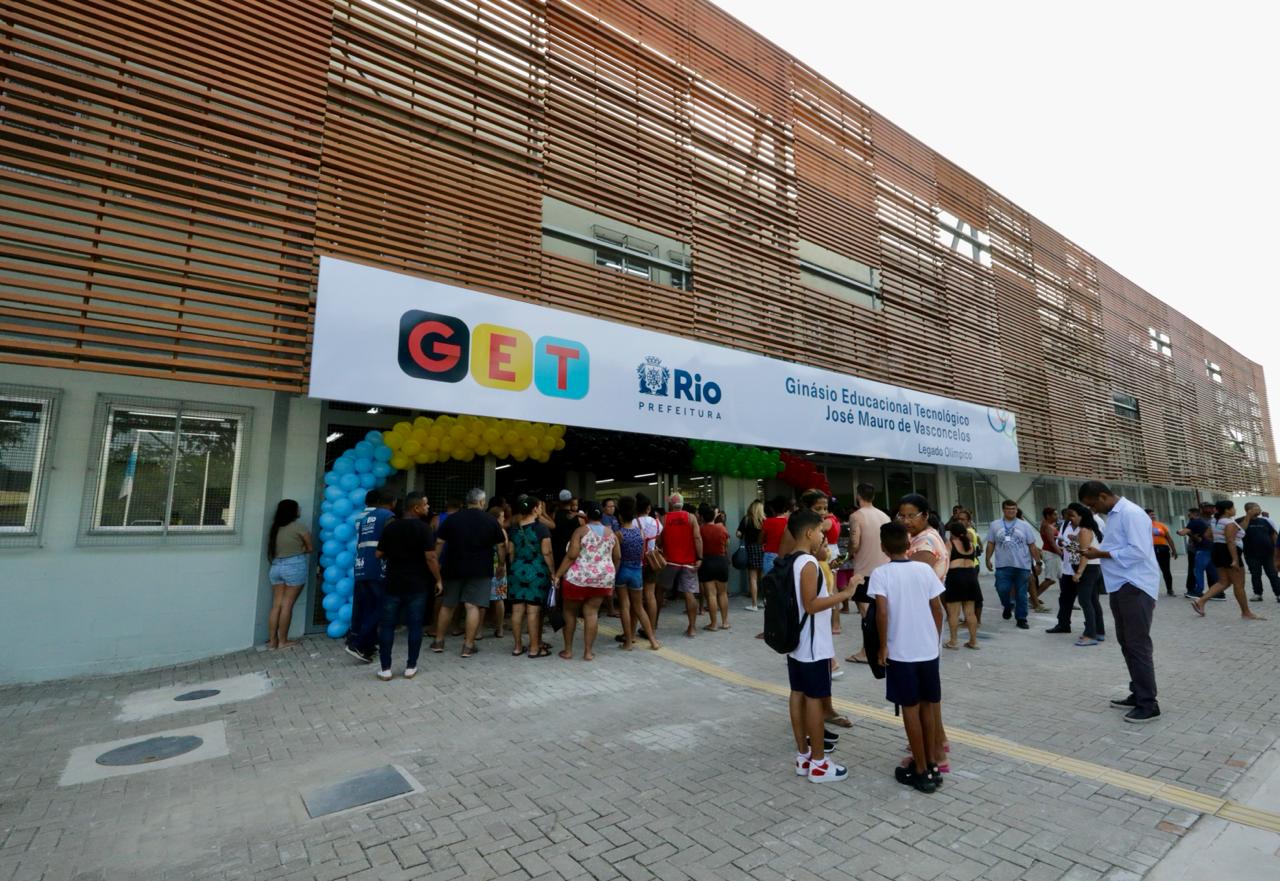 Legado Olímpico 2016: Prefeitura do Rio transforma Arena do Futuro em escolas e inaugura dois Ginásios Educacionais Tecnológicos, na Zona Oeste - Prefeitura da Cidade do Rio de Janeiro