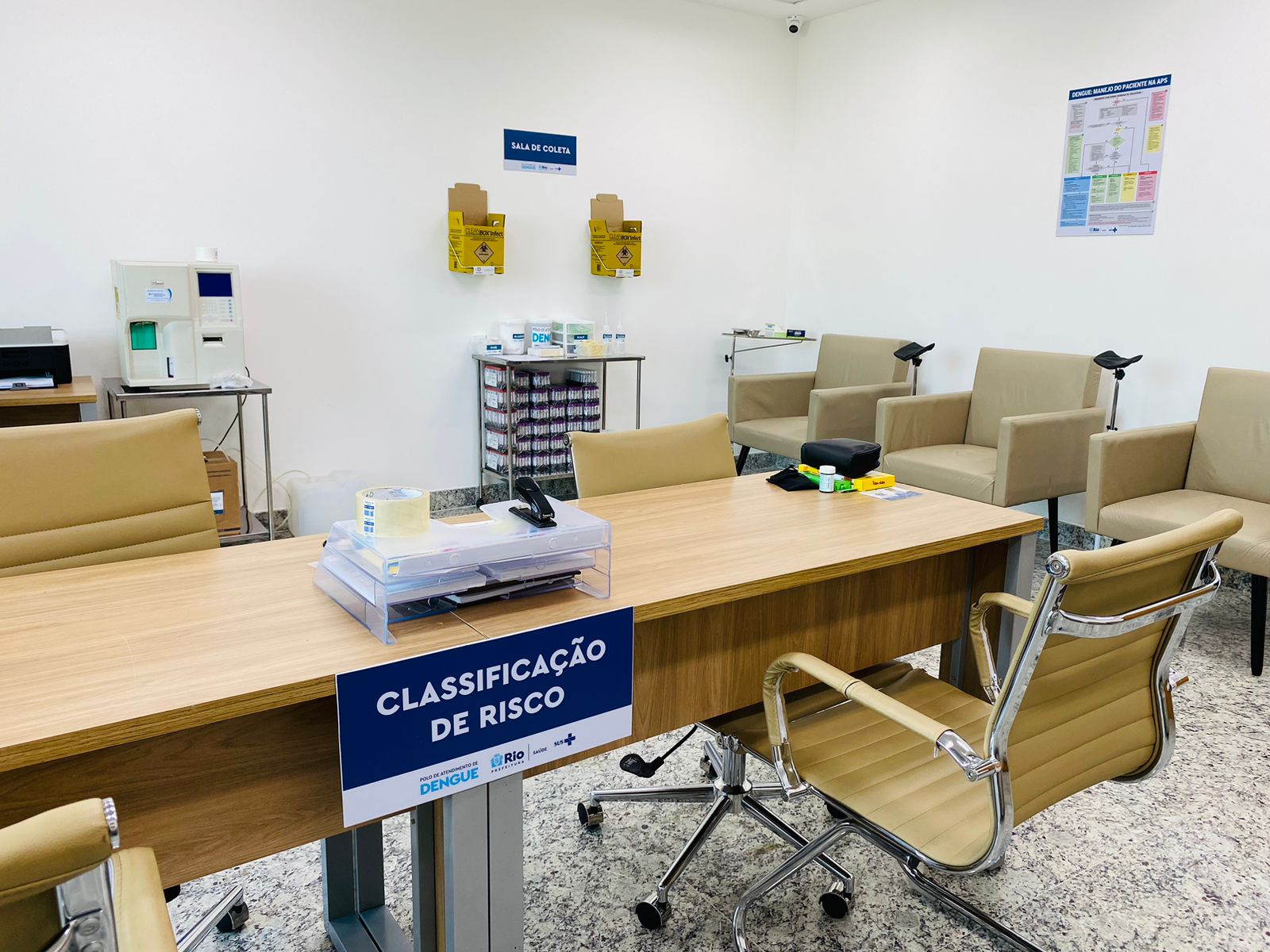 Secretaria de Saúde abre o décimo polo para pacientes com dengue na cidade - Prefeitura da Cidade do Rio de Janeiro