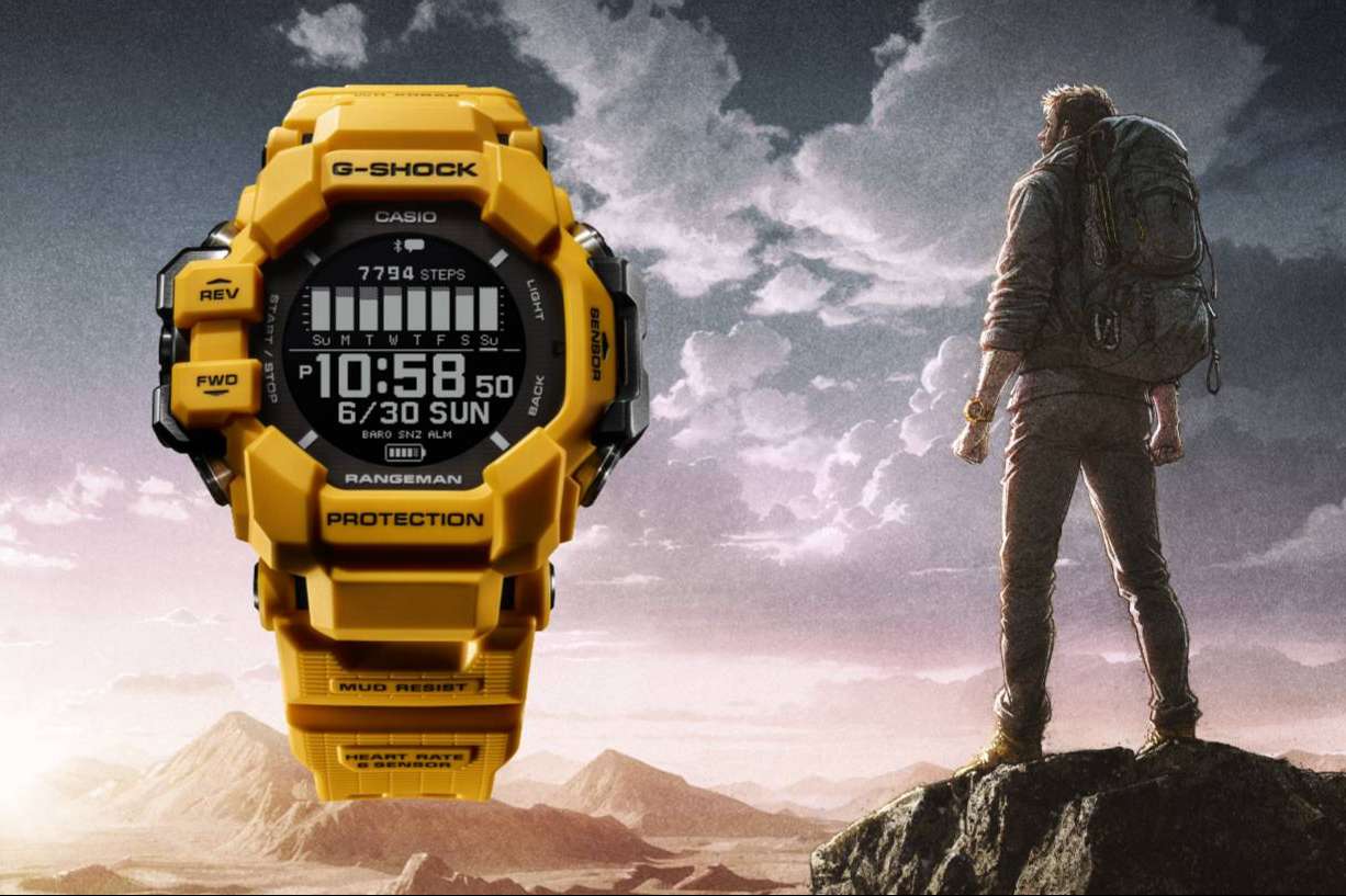 G-SHOCK lança novo Rangeman equipado com monitor de frequência cardíaca e GPS