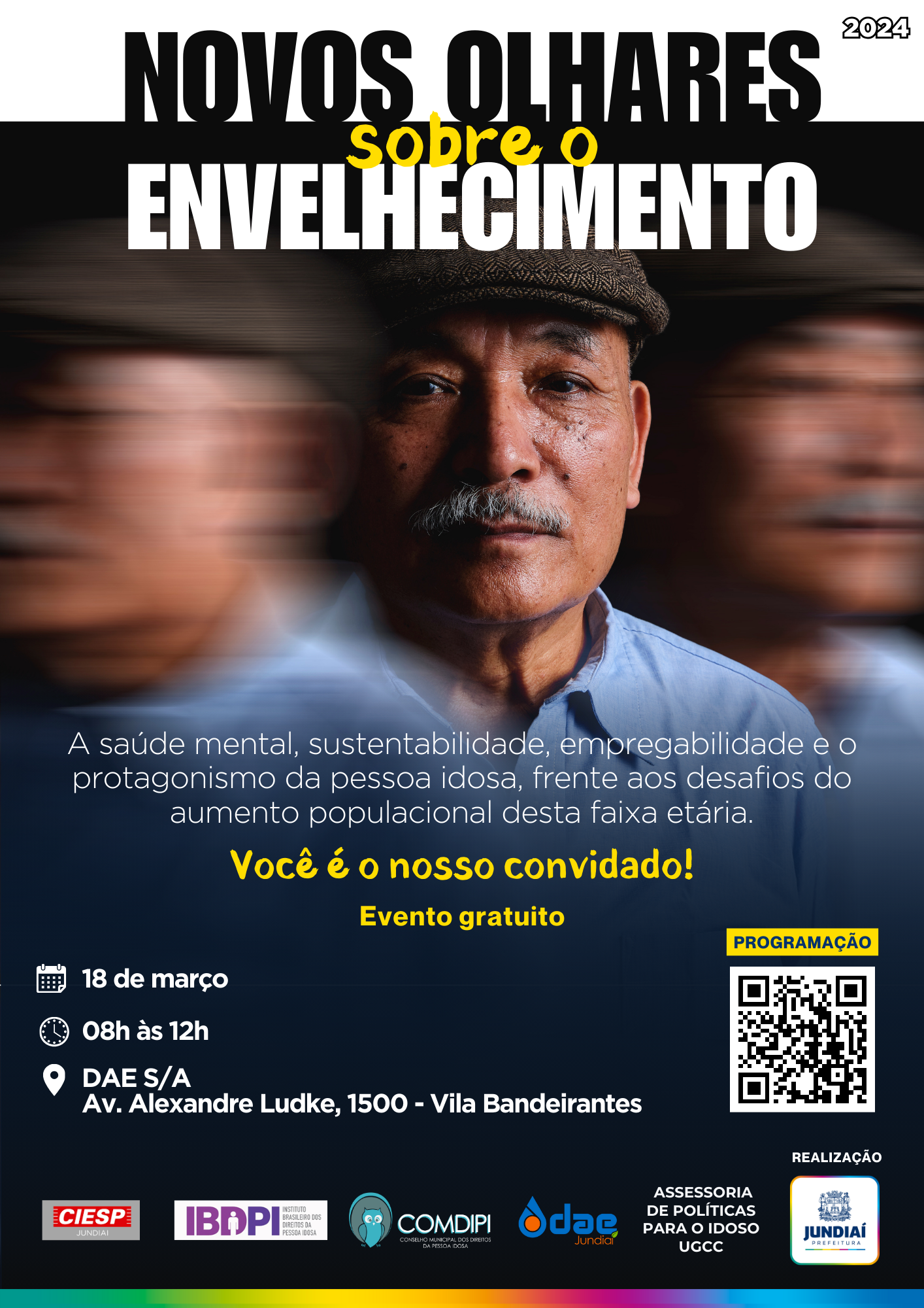 Envelhecimento saudável será tema de evento promovido pela Casa Civil