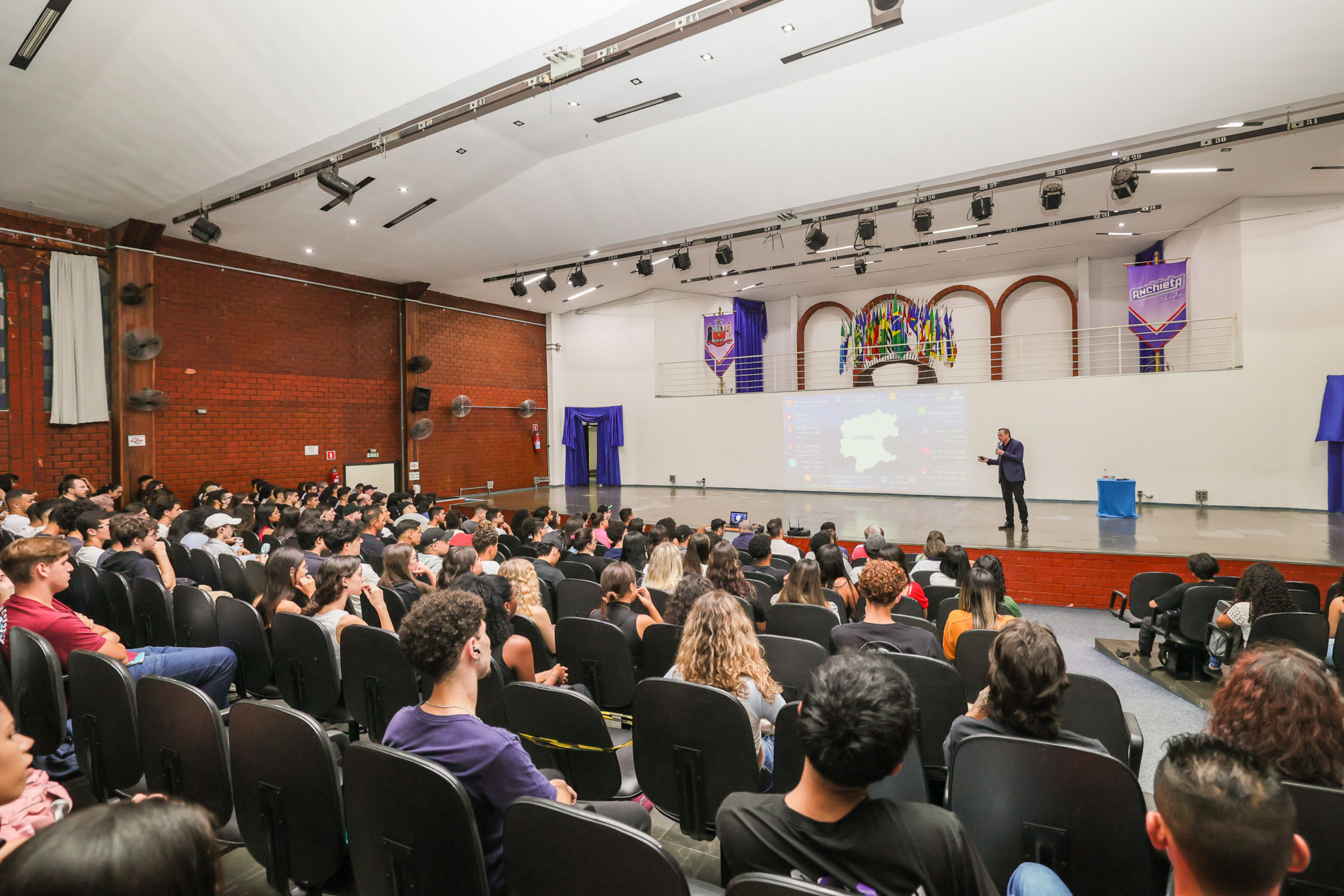 Inovações tecnológicas de Jundiaí são tema de aula magna na UniAnchieta