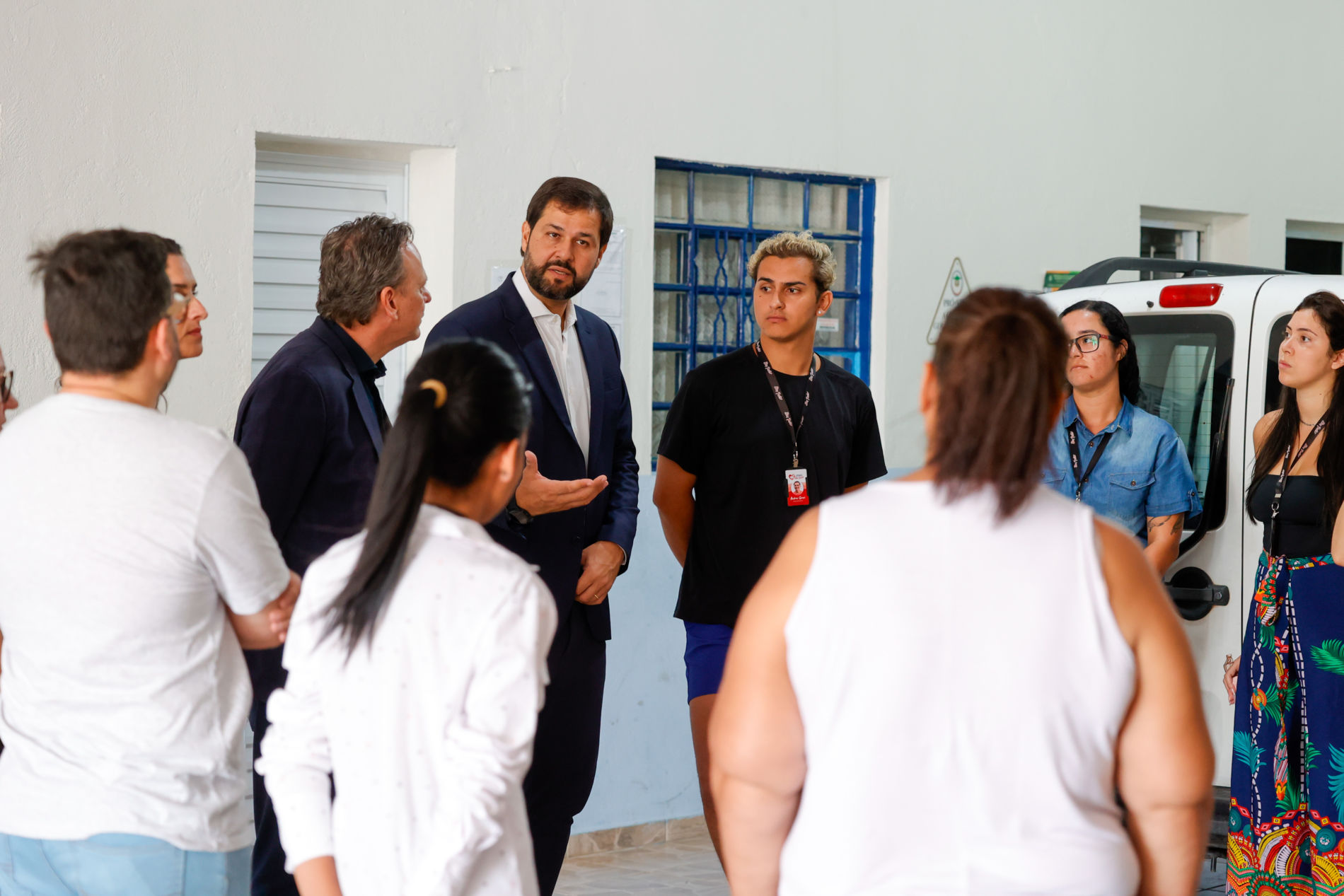 Prefeito visita serviços da área social de Jundiaí