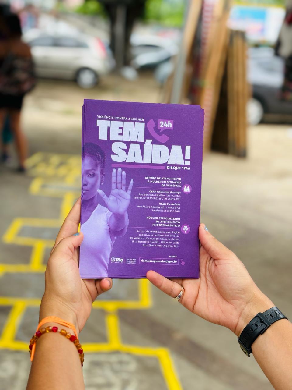 Secretaria da Mulher lança ação de combate à violência - Prefeitura da Cidade do Rio de Janeiro