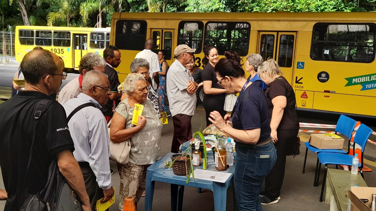 Terminal Central recebe ação contra a dengue